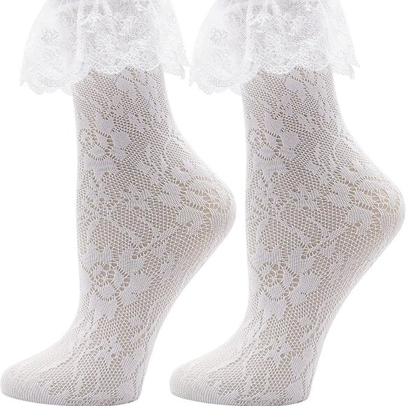 Lolita Style Lace Socks For Women - Picture 3 of 5